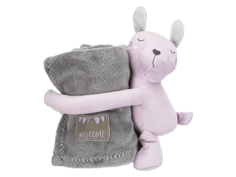 Trixie Welpen-Decke Junior, Set Decke und Hase 1 Trixie Welpen-Decke Junior, Set Decke und Hase