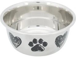 Trixie Edelstahlnapf lackiert 1 l / ø 15 cm