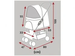 Trixie Buggy Friends on Tour 47 x 100 x 80 cm 9 Trixie Buggy Friends on Tour 47 x 100 x 80 cm -Hundewelt Verkäufe 186877226 xxl