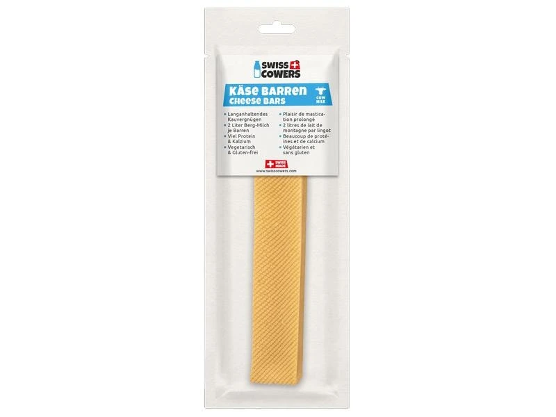 Swiss Cowers Kaustange Käse Barren, 100 g 1 Swiss Cowers Kaustange Käse Barren, 100 g