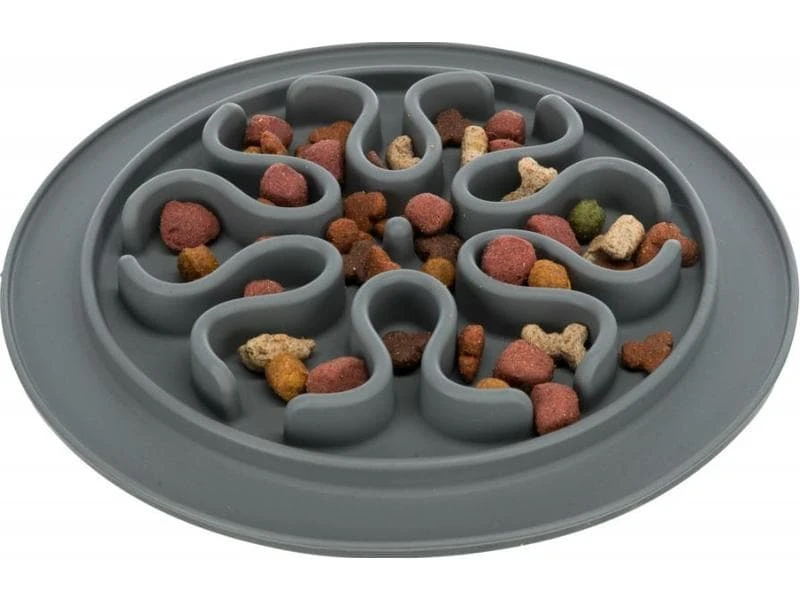 Trixie Futtermatte Slow Feed Silikon, Ø 24 cm 2 Trixie Futtermatte Slow Feed Silikon, Ø 24 cm – Bild 2