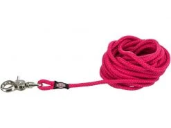 Trixie Schleppleine Trigger Snap Fuchsia, ø 6 mm / 15 m