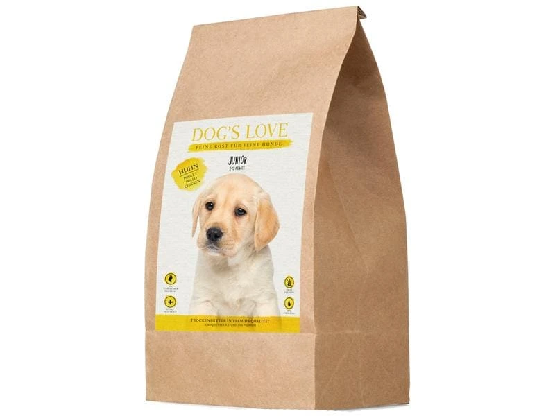 Dog's Love Trockenfutter Junior Huhn, 12 kg 1 Dog's Love Trockenfutter Junior Huhn, 12 kg