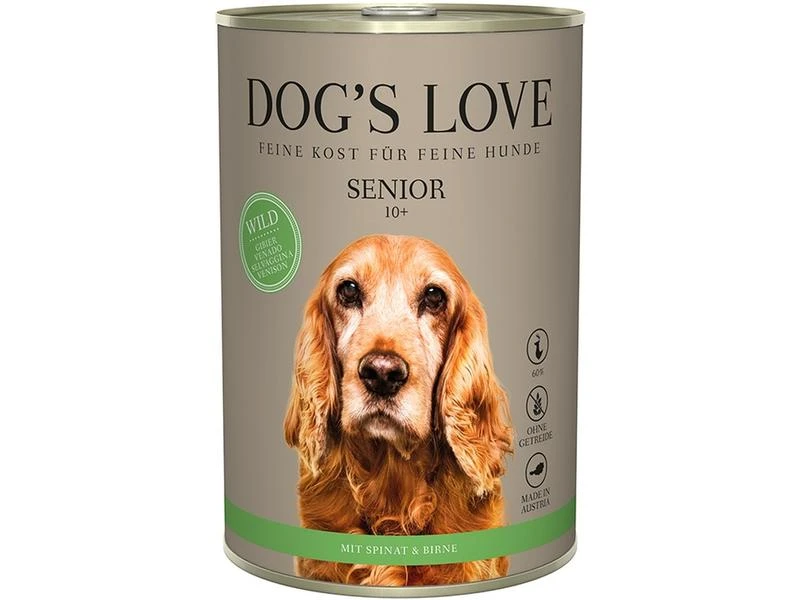 Dog's Love Nassfutter Senior Wild, 400 g 1 Dog's Love Nassfutter Senior Wild, 400 g
