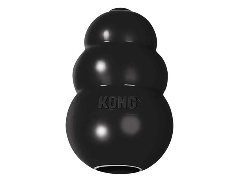 Kong Hunde-Spielzeug Classic Extreme M Ø 6 cm, Schwarz 1 Kong Hunde-Spielzeug Classic Extreme M Ø 6 cm, Schwarz