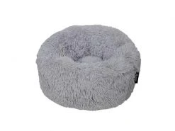 District 70 Hunde-Bett Fuzz, Hellgrau, M