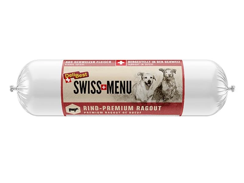 DeliBest Nassfutter SWISS MENU PremiumRagout Rind, 400 g 1 DeliBest Nassfutter SWISS MENU PremiumRagout Rind, 400 g