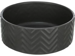 Trixie Keramiknapf ø 16 cm, 0.9 l, Schwarz