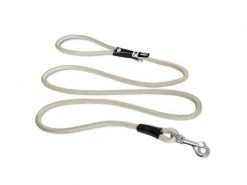 Curli Hundeleine Stretch Comfort ø 8 mm / 1.8 m, Light-Tan