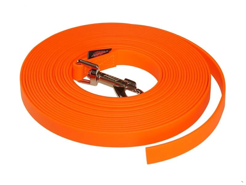 Grossenbacher Schleppleine Biothane, 10 m / 9 mm, Orange 1 Grossenbacher Schleppleine Biothane, 10 m / 9 mm, Orange
