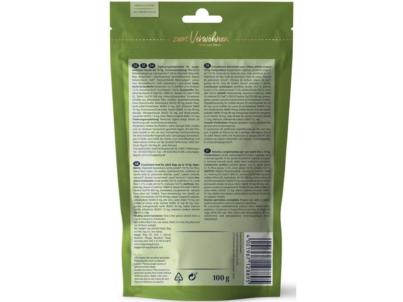 Happy Dog Leckerli Soft Snack Mini Neuseeland, 100 g 2 Happy Dog Leckerli Soft Snack Mini Neuseeland, 100 g – Bild 2