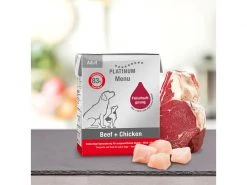 PLATINUM Nassfutter Adult Menu Rind & Huhn, 12 x 375 g -Hundewelt Verkäufe 215477498 xxl