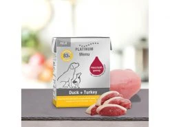 PLATINUM Nassfutter Adult Menu Ente & Truthahn, 12 x 375 g -Hundewelt Verkäufe 215477612 xxl