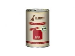 Escapure Nassfutter BIO Rinder Gulasch, 400 g