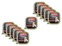 Rinti Nassfutter Feinest Geflügel Pur & Schinken, 11 x 150 g