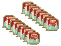 Rinti Nassfutter Gold Mini Hirsch & Rind, 16 x 100 g