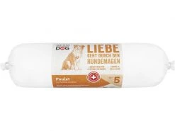 NaturaDog Nassfutter Poulet mit Gemüse Brocken, 400 g