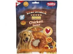 Nobby Kausnack StarSnack Barbecue Chicken Donut, 10 cm, 2 Stück