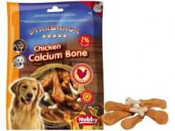 Nobby Leckerli StarSnack Barbecue Chicken Calcium Bone, 375 g