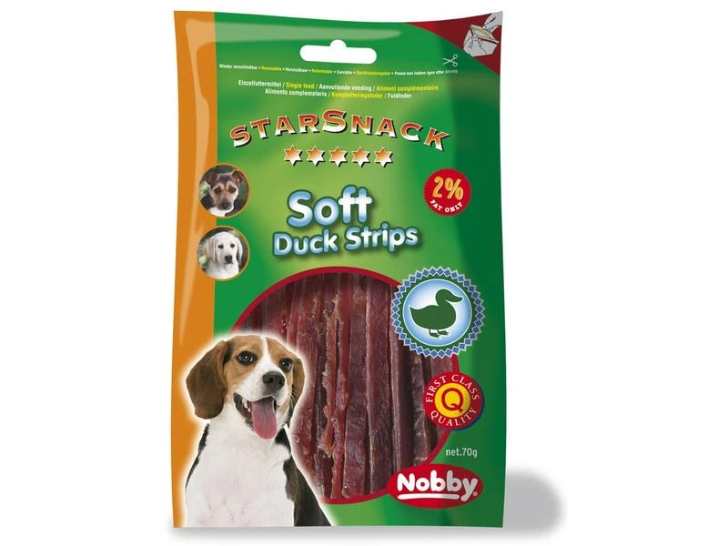 Nobby Leckerli StarSnack Soft Duck Strips, 70 g 1 Nobby Leckerli StarSnack Soft Duck Strips, 70 g