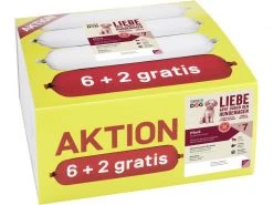 NaturaDog Nassfutter Pferd mit Gemüse Terrine, 8 x 400 g