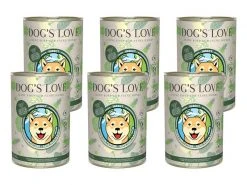 Dog's Love Nassfutter Insekt Pur, 6 x 400 g
