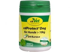 CdVet Hunde-Nahrungsergänzung cdProtect Dog, > 10 kg, 24 Kapseln