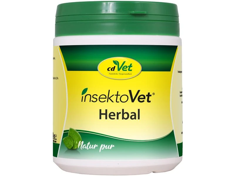 CdVet Hunde-Nahrungsergänzung InsektoVet Herbal, 250 g 1 CdVet Hunde-Nahrungsergänzung InsektoVet Herbal, 250 g