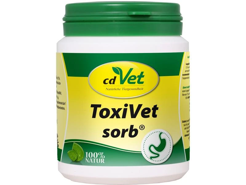 CdVet Hunde-Nahrungsergänzung ToxiVet sorb, 150 g 1 CdVet Hunde-Nahrungsergänzung ToxiVet sorb, 150 g