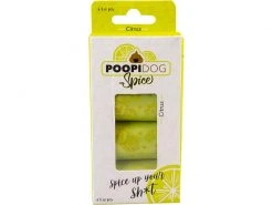 Duvoplus Hundekotbeutel mit Zitrusduft, 4 Rollen mit je 15 Beutel