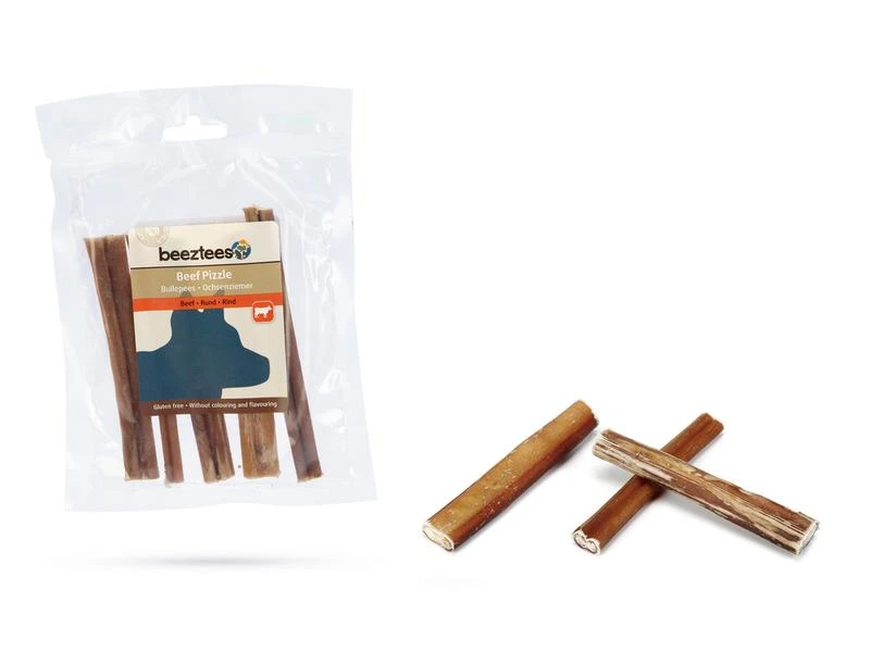 Beeztees Kausnack Ochsenziemer 12 cm, 5 Stück 1 Beeztees Kausnack Ochsenziemer 12 cm, 5 Stück