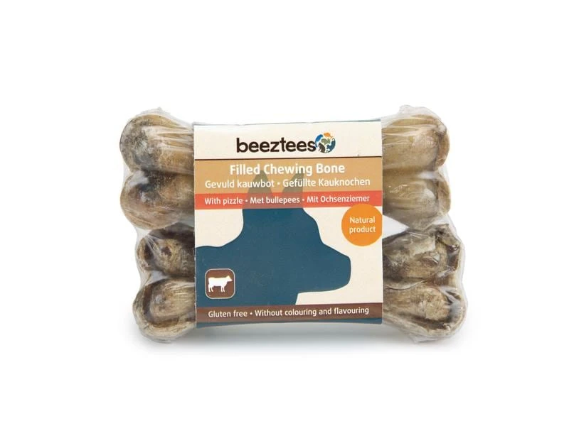 Beeztees Kausnack Knochen Ochsenziemer 10 cm, 2 Stück 1 Beeztees Kausnack Knochen Ochsenziemer 10 cm, 2 Stück