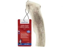 LECKY Knabber-Geweih large, halbiert, 1 Stk.