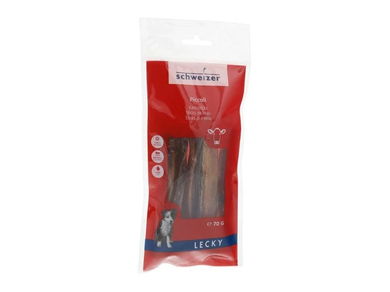 LECKY Piccoli Kalbssticks, 70 g 1 LECKY Piccoli Kalbssticks, 70 g