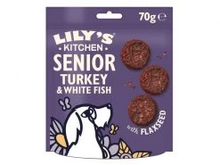 Lily's Kitchen Snack Senior Truthahn & Fisch, 70 g