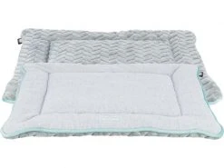 Trixie Hunde-Liegematte Junior, 50 x 40 cm, Hellgrau/Mint -Hundewelt Verkäufe 220515110 xxl