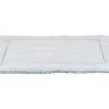 Trixie Hunde-Liegematte Junior, 70 x 50 cm, Hellgrau/Mint