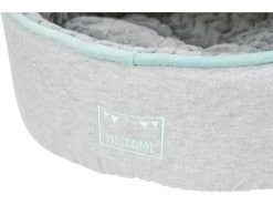 Trixie Kuschelhöhle Junior, ø 40 x 27 cm, Hellgrau/Mint -Hundewelt Verkäufe 220516333 xxl