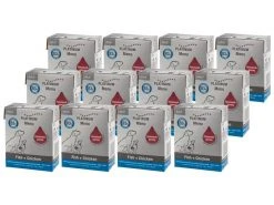 PLATINUM Nassfutter Adult Menu Fisch & Huhn, 12 x 375 g