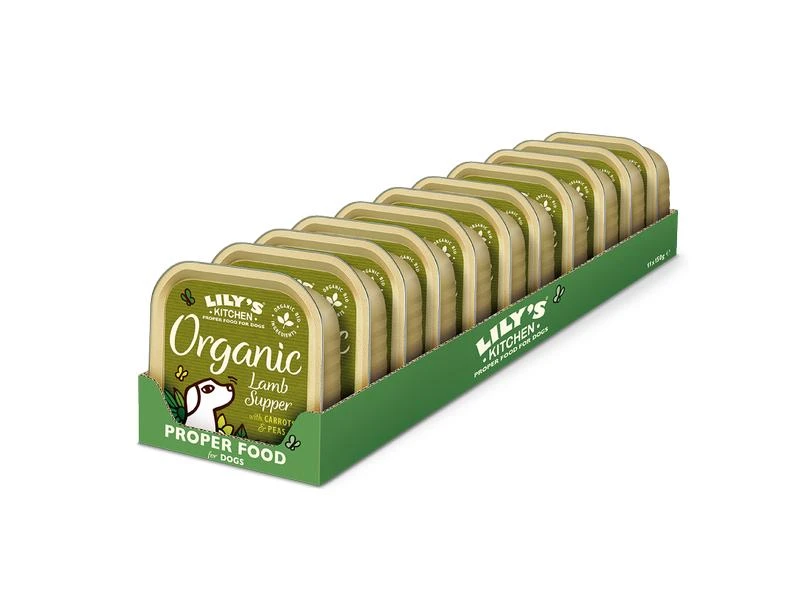 Lily's Kitchen Nassfutter Bio Lamm, 11 x 150 g 1 Lily's Kitchen Nassfutter Bio Lamm, 11 x 150 g