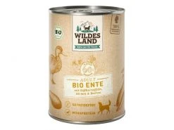 Wildes Land Nassfutter Ente mit Süsskartoffeln, Birnen & Beeren 400 g