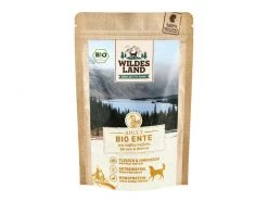 Wildes Land Nassfutter Ente mit Süsskartoffeln, Birnen & Beeren 125 g