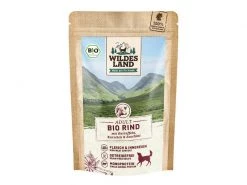 Wildes Land Nassfutter Rind mit Kartoffeln, Karotten & Zucchini 125 g