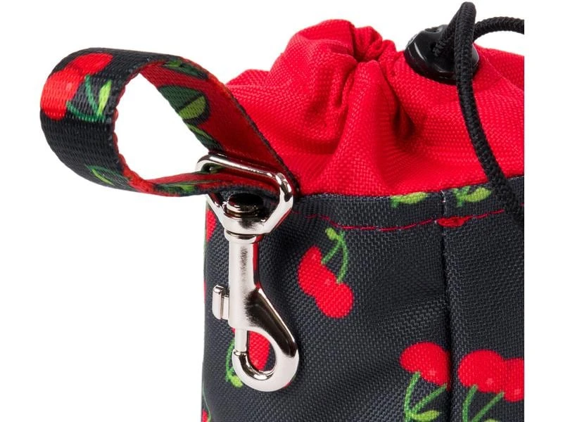 Amiplay Snack-Tasche Be Happy Cherry, Schwarz/Rot 2 Amiplay Snack-Tasche Be Happy Cherry, Schwarz/Rot – Bild 2
