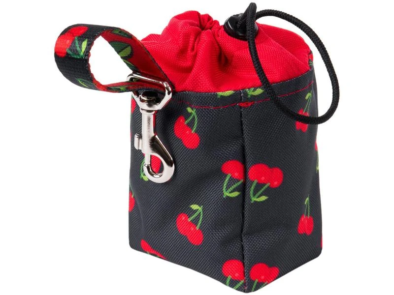 Amiplay Snack-Tasche Be Happy Cherry, Schwarz/Rot 3 Amiplay Snack-Tasche Be Happy Cherry, Schwarz/Rot – Bild 3