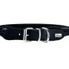 Hunter Halsband Round & Soft, Elk, Schwarz
