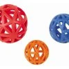 Nobby Hunde-Spielzeug Vollgummi Gitterball, Assortiert