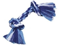 Nobby Hunde-Spielzeug Knotenseil, Blauweiss