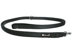 Petlando Hundeleine Mesh, 3 m, Schwarz