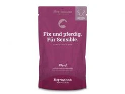 Herrmann's Nassfutter Sensibel Pferd mit Süsskartoffel und Zucchini